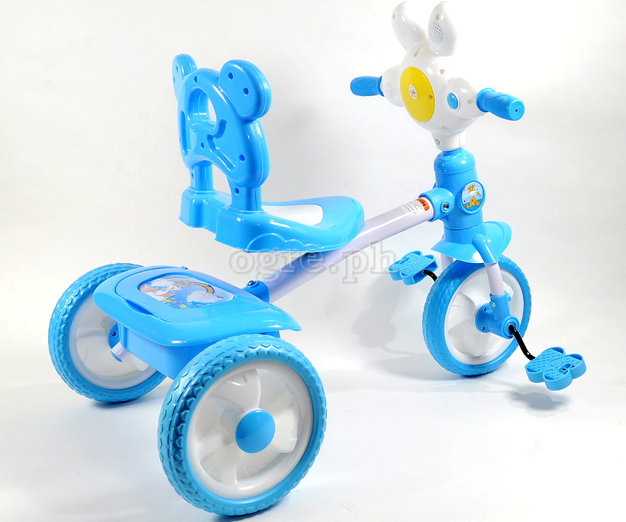 108B Kids Trike with Music and Lights and Cartoon Handlebar (Model )