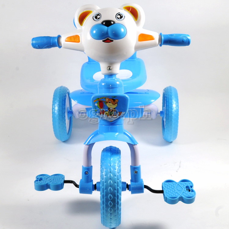 108D Kids Trike with Music and Lights and Cartoon Handlebar (Model )