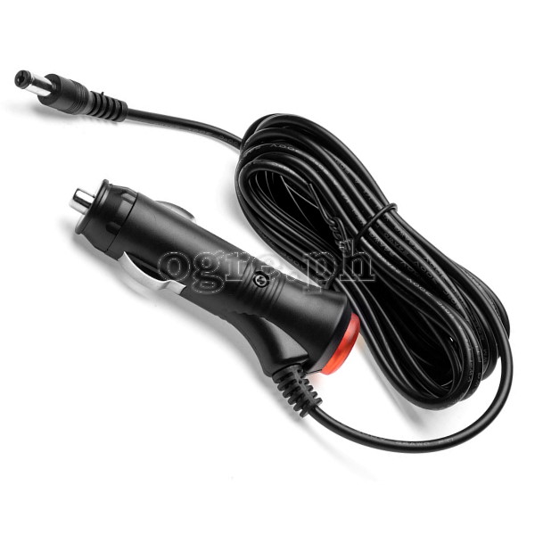 DCA-01S 12V DC Car Adapter with 5.5 Male Plug with Switch