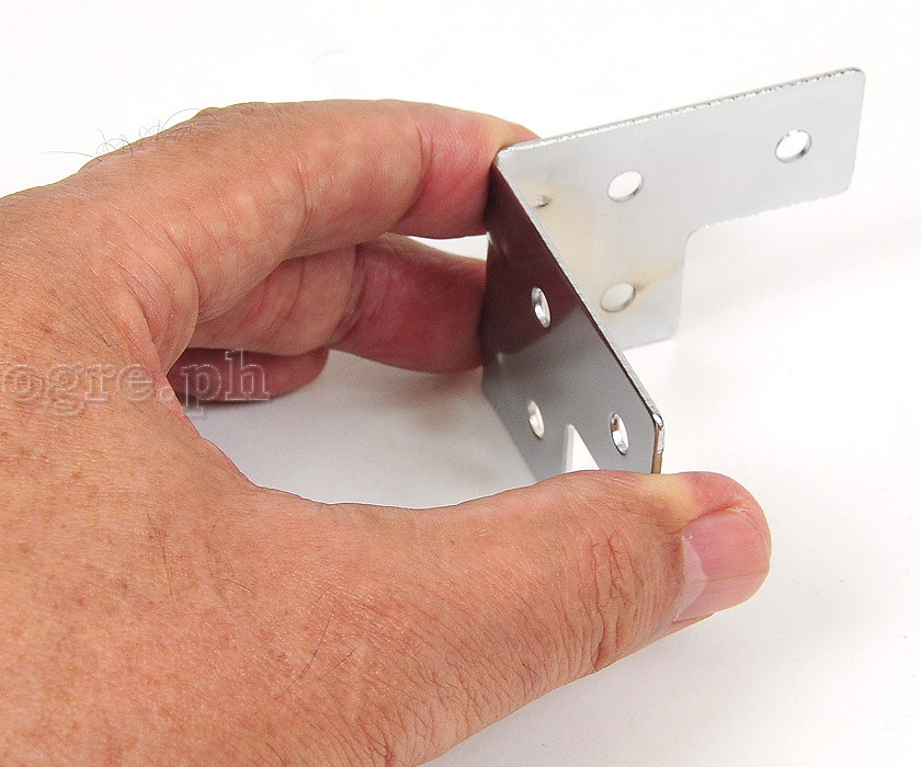 F0130 Flight Case Medium Corner Brace Protector 53*40mm, Chrome, Set of 4
