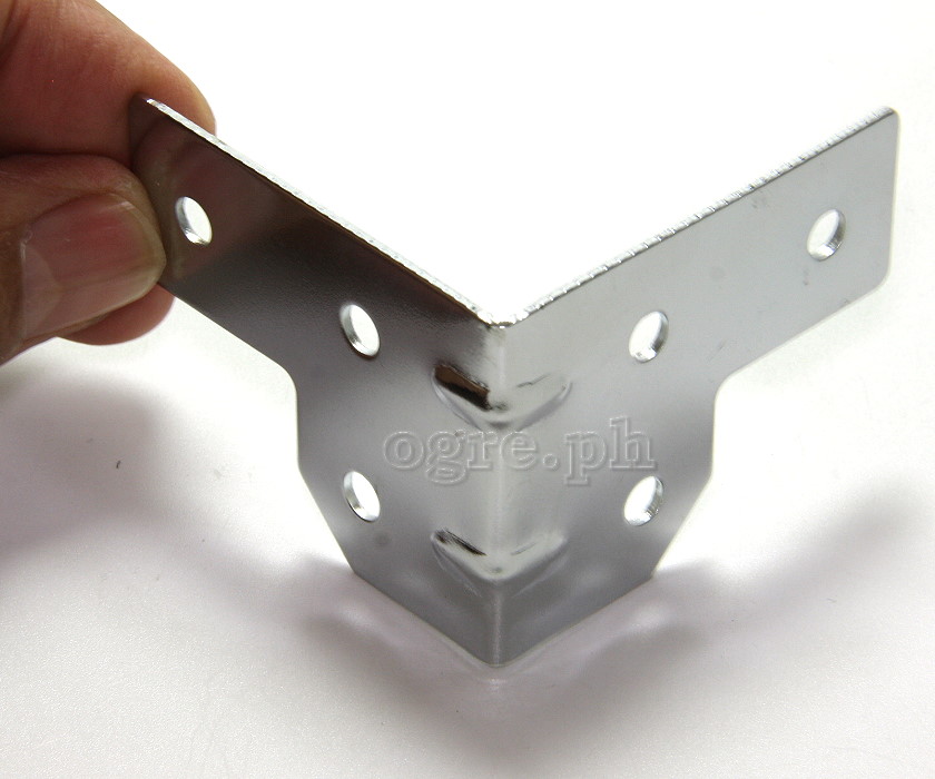 F0535 Flight Case Medium Corner Brace Protector 53*40mm, Chrome,Set of 4