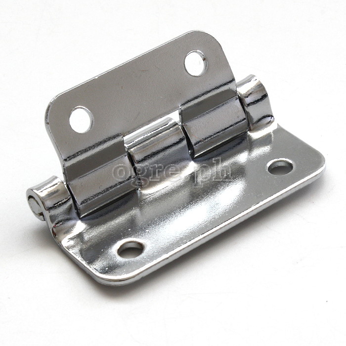 HP06 Flight Case Small Detachable Lift Off Hinge 57x30mm, Chrome, Set of 4