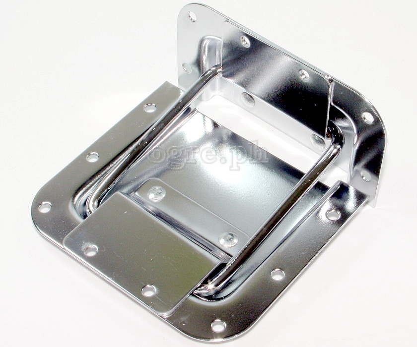 HS03 Flight Case Large Recessed Lid Support Hinge, 126x174, Set of 2