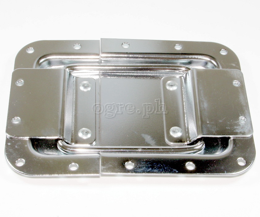 HS03 Flight Case Large Recessed Lid Support Hinge, 126x174, Set of 2