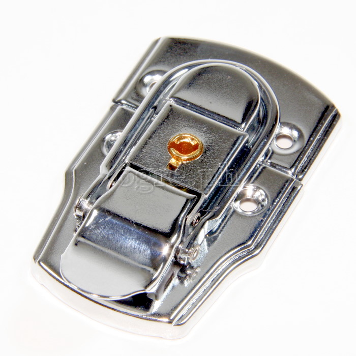 TL02-L Flight Case Medium Drawbolt Closure Latch, Key Lockable 75 x 45mm
