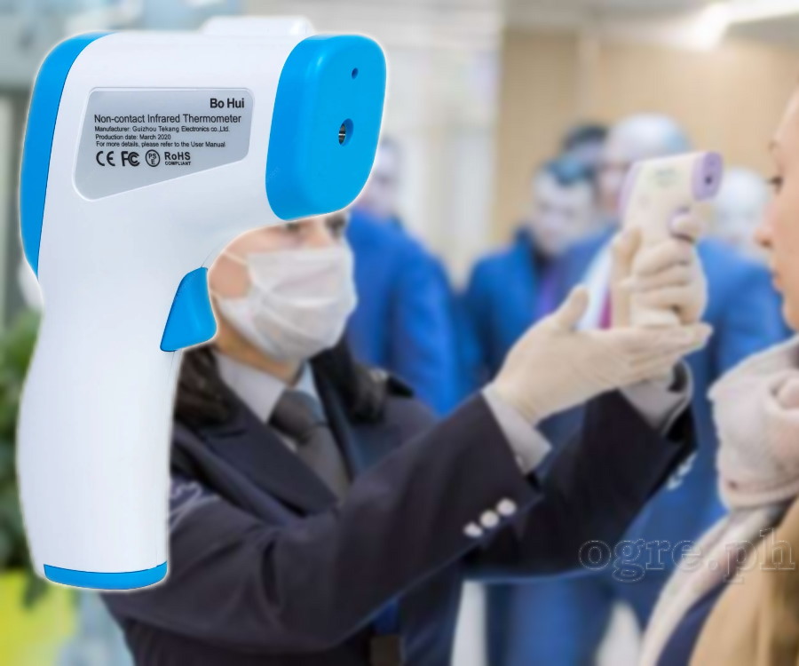 T-168 Non-Contact Infrared Thermometer with Fever Alert Function