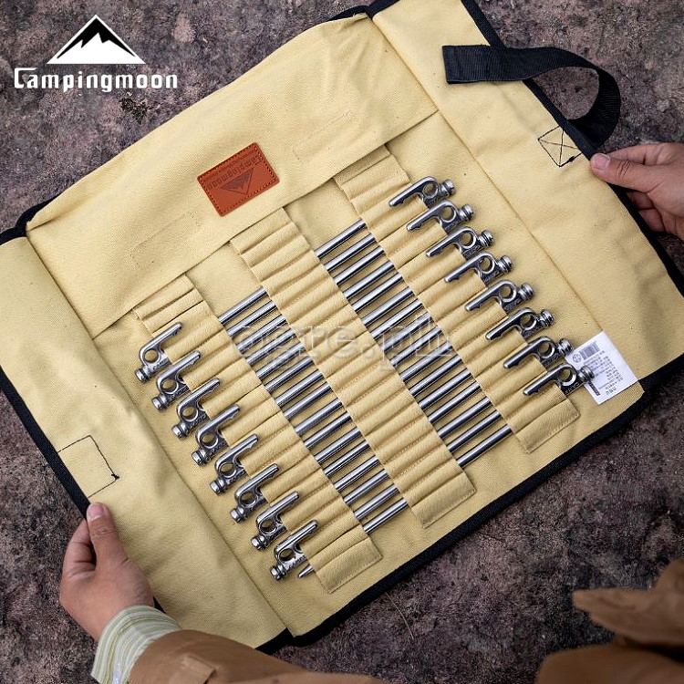 B-135 Heavy Duty Foldable Tent Pegs Storage Bag (38.5 x 46.5cm)
