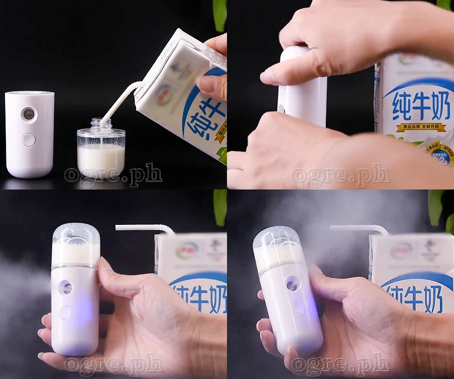 W-702Z Cordless Alcohol / Disinfectant Mist Sprayer USB-Rechargeable 30ml