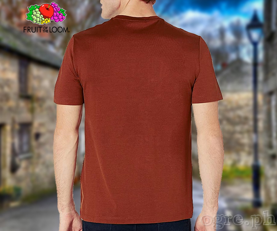 SP-195R Rust Soft Premium Round Neck Tee 195gsm 100% Cotton