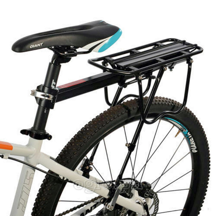 HS-H022A Quick-Connect Seatpost Mount Pannier Luggage Rack with Quick-Connect Side Rail Locks