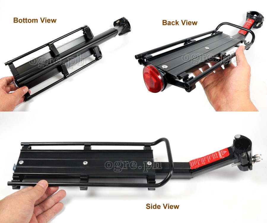 HS-H027 Quick-Connect Seatpost Mount Luggage Rack