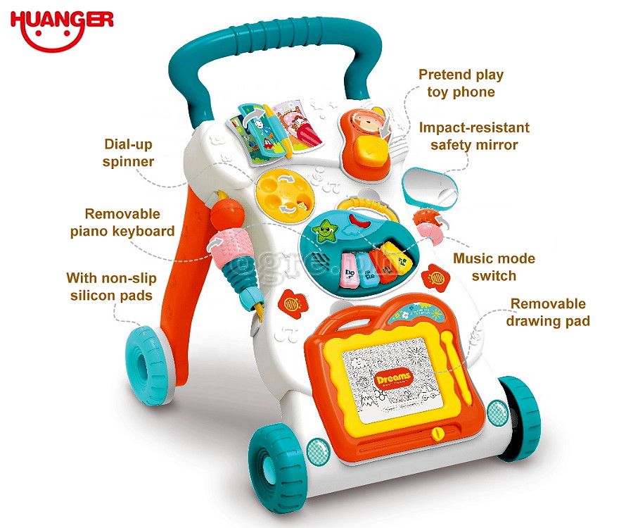 HE0819 Baby Music Walker
