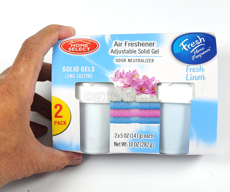 10350 2-Pack 5 oz (141g) Solid Gel Odor Neutralizer ~ Lavender & Chamomile Scent