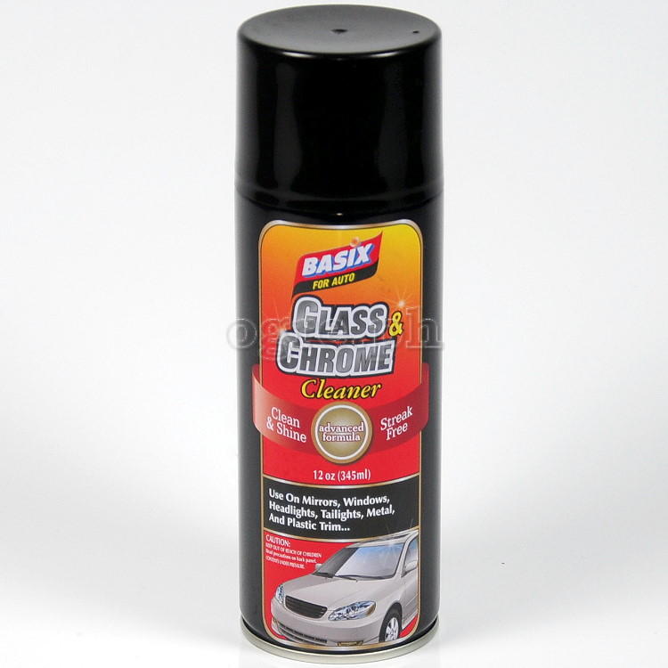 8228 Basix Glass and Chrome Cleaner 12oz (345ml)