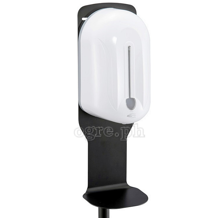 SDS-03 Automatic Alcohol Dispenser Stand Portable Adjustable Black Stainless Steel