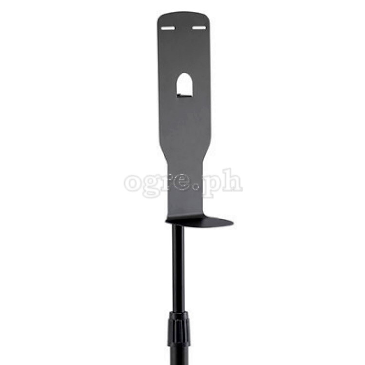 SDS-03 Automatic Alcohol Dispenser Stand Portable Adjustable Black Stainless Steel