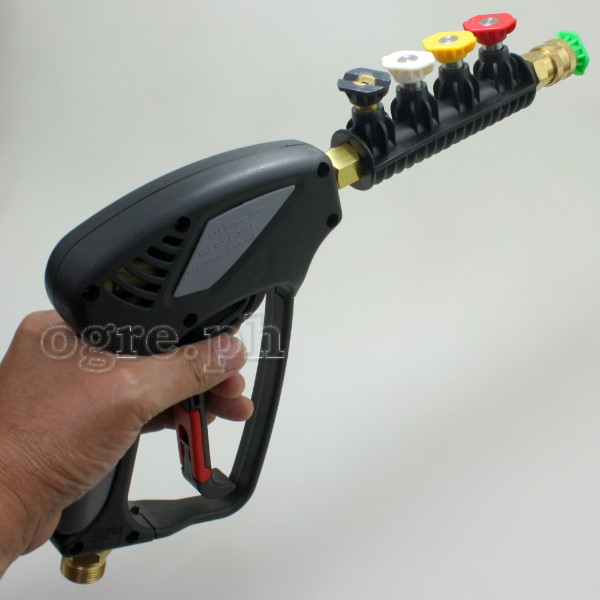 PWG-08 4000psi Heavy Duty Wash Gun Kit A with Quick-Connect Nozzles