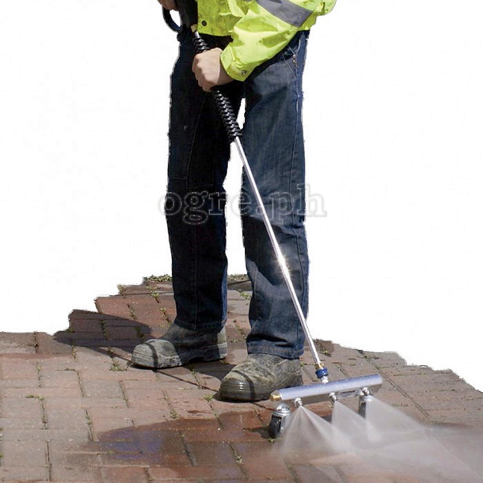 PWWB-312 Pressure Washer 12" 3-nozzles Aluminum Water Broom with 24" Extension Wand
