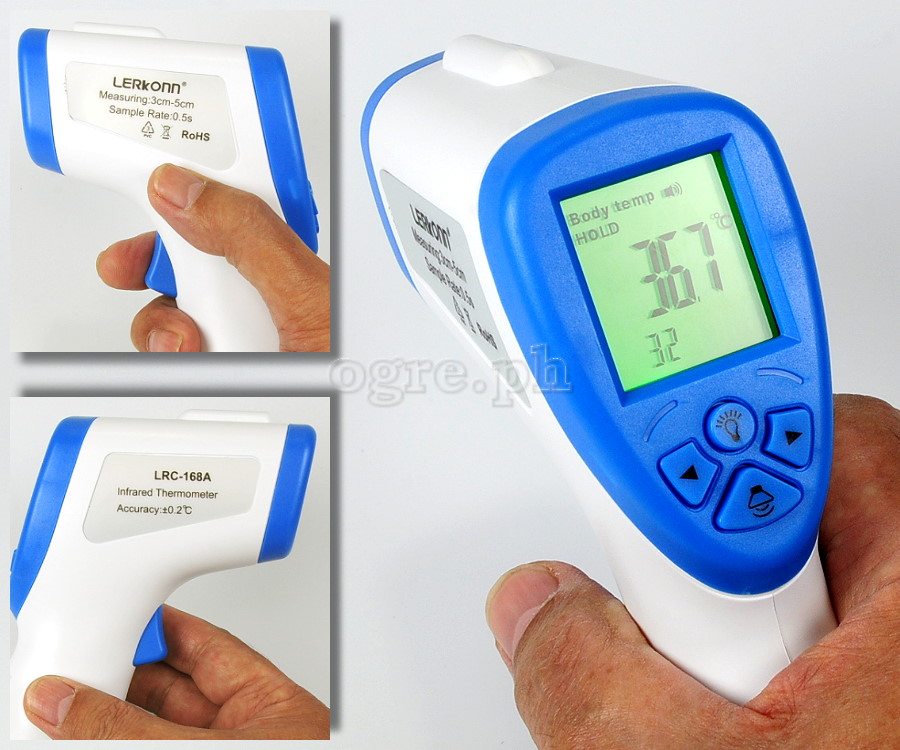 LRC-168A Non-Contact Infrared Thermometer with Fever Alert