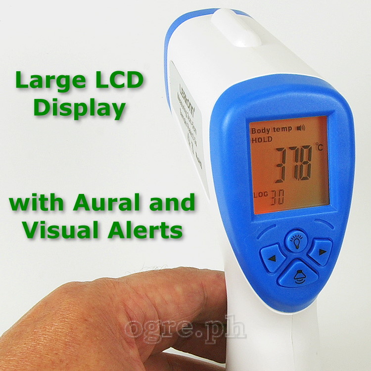 LRC-168A Non-Contact Infrared Thermometer with Fever Alert