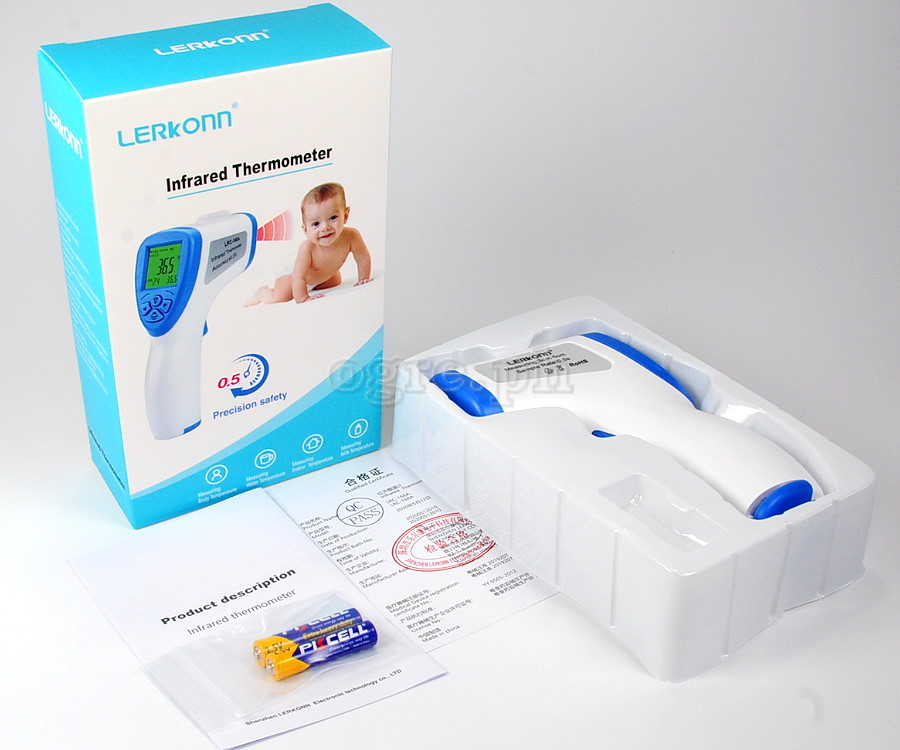 LRC-168A Non-Contact Infrared Thermometer with Fever Alert