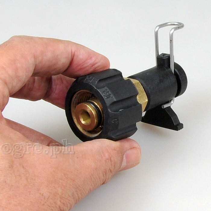 PWA-19 M22 x 14mm Female to Nilfisk-compatible Hose Quick Connector