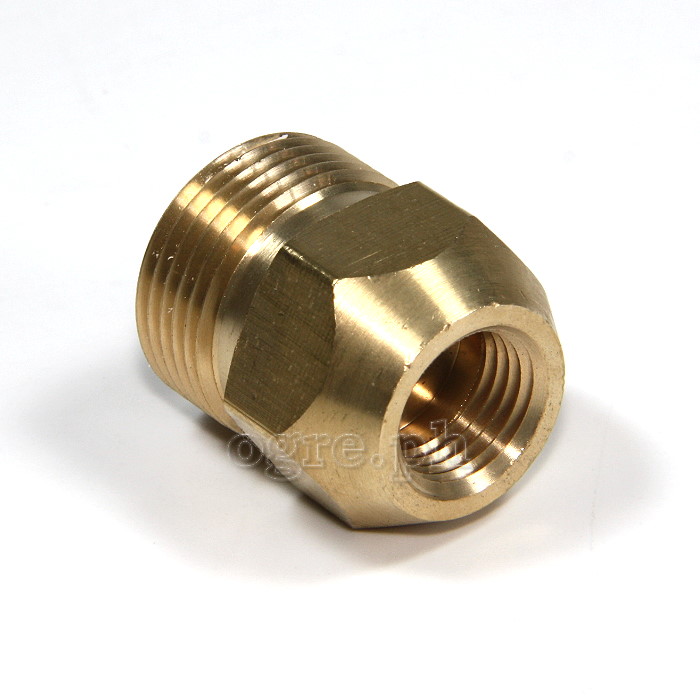 PWA-10A M22M x G-1/4 BSPF Pressure Washer Converter / Adapter (Oval Head)