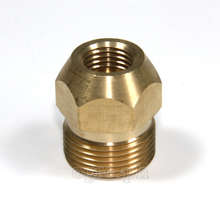 PWA-10A M22M x G-1/4 BSPF Pressure Washer Converter / Adapter (Oval Head)