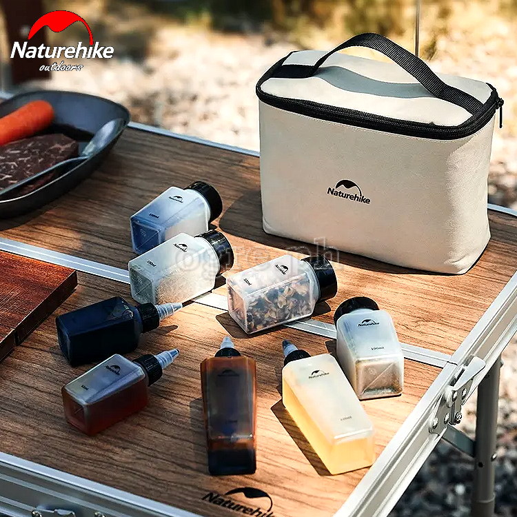 CNH22CJ043-8 8-pcs Portable Seasoning Bottles Set