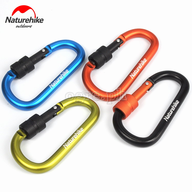 NH15A008-D 8cm D-Type Carabiner Utility Strap Lock