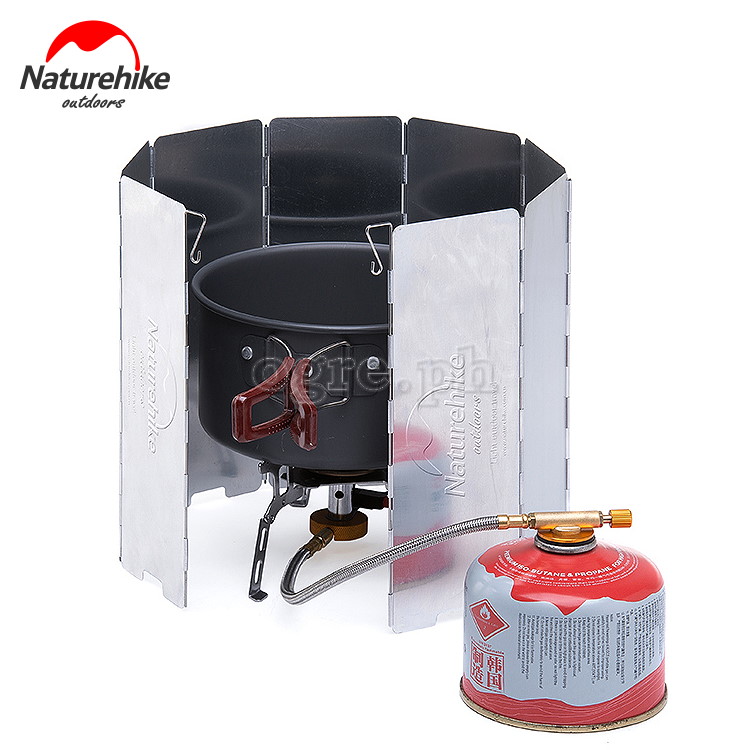NH15F008-B Outdoor Cooking Wind Shield NH15F008-B (8-Fold) / NH20CJ008 (10-Fold)