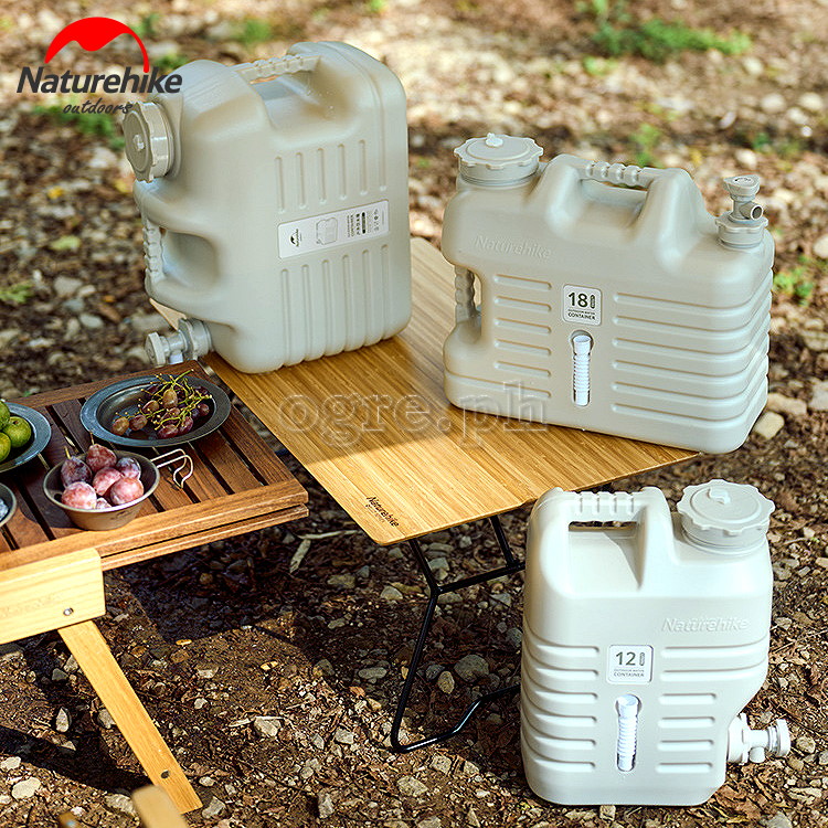 NH16S012-T New Style 12/18/24 Liters Outdoor Camping Water Bucket with Tap