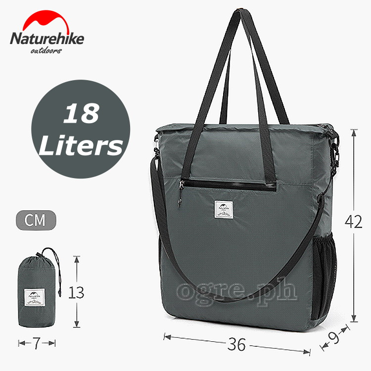 NH18B500-B 18L Foldable Lightweight Water-Resistant Tote Bag