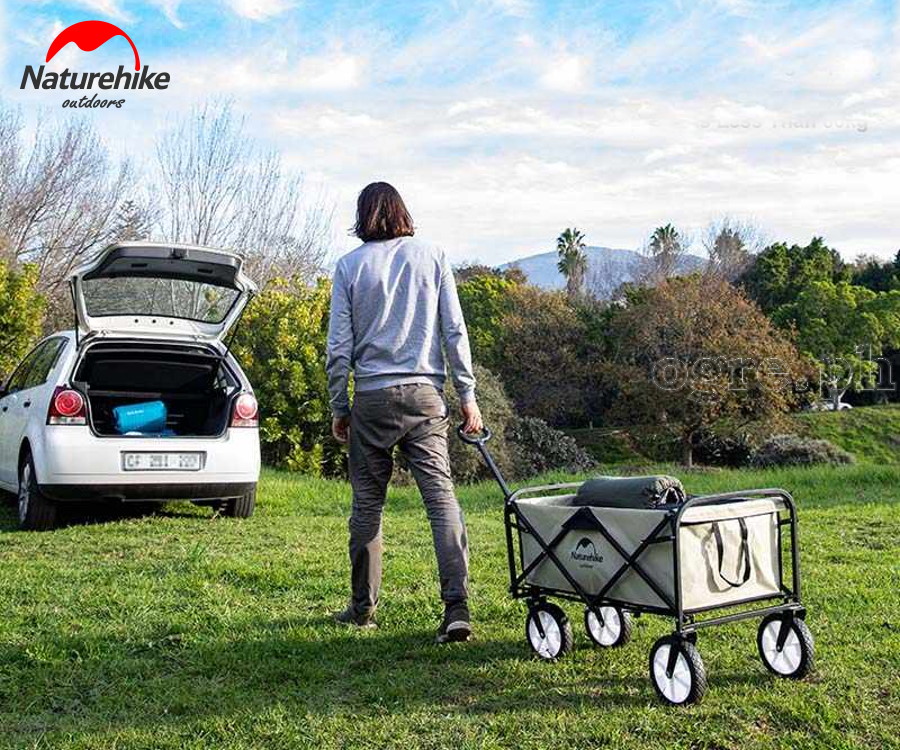 NH19PJ001 Collapsible Four-wheel Utility Push Cart / Trolley