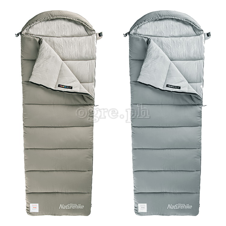 NH20MSD02 M300 Envelope Style Cotton Sleeping Bag with Hood