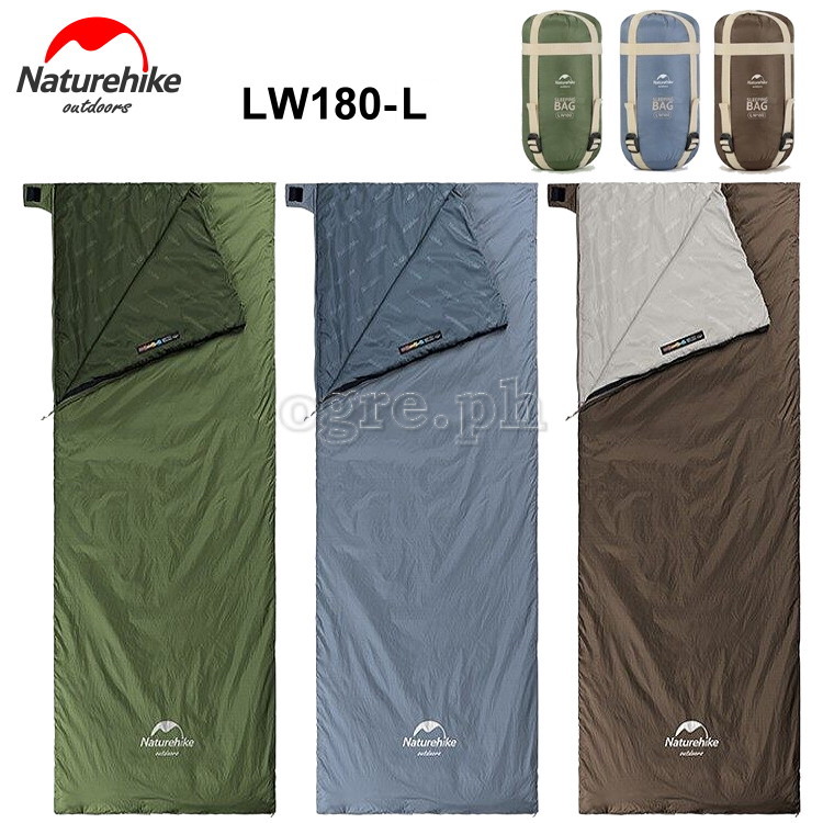 NH21MSD09-L LW180-L Ultralight Envelope Style Cotton Sleeping Bag