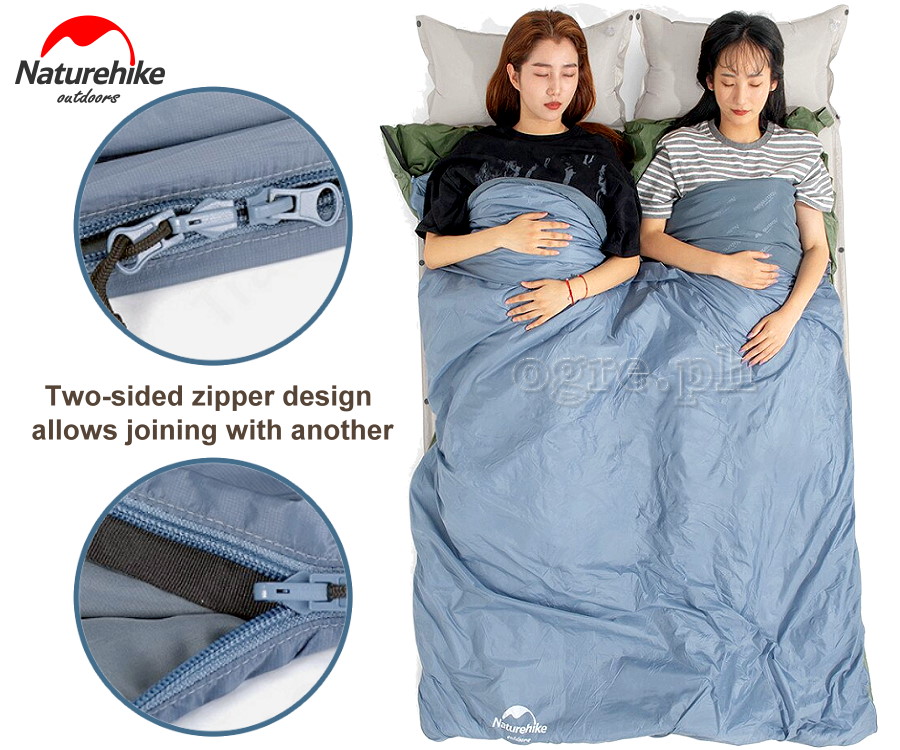 NH21MSD09-M LW180-M Ultralight Envelope Style Cotton Sleeping Bag