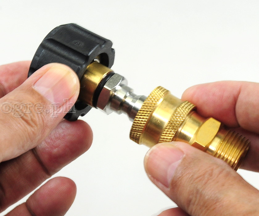 PWQ-05 M22 x 1/4 Quick Connect Coupler Set