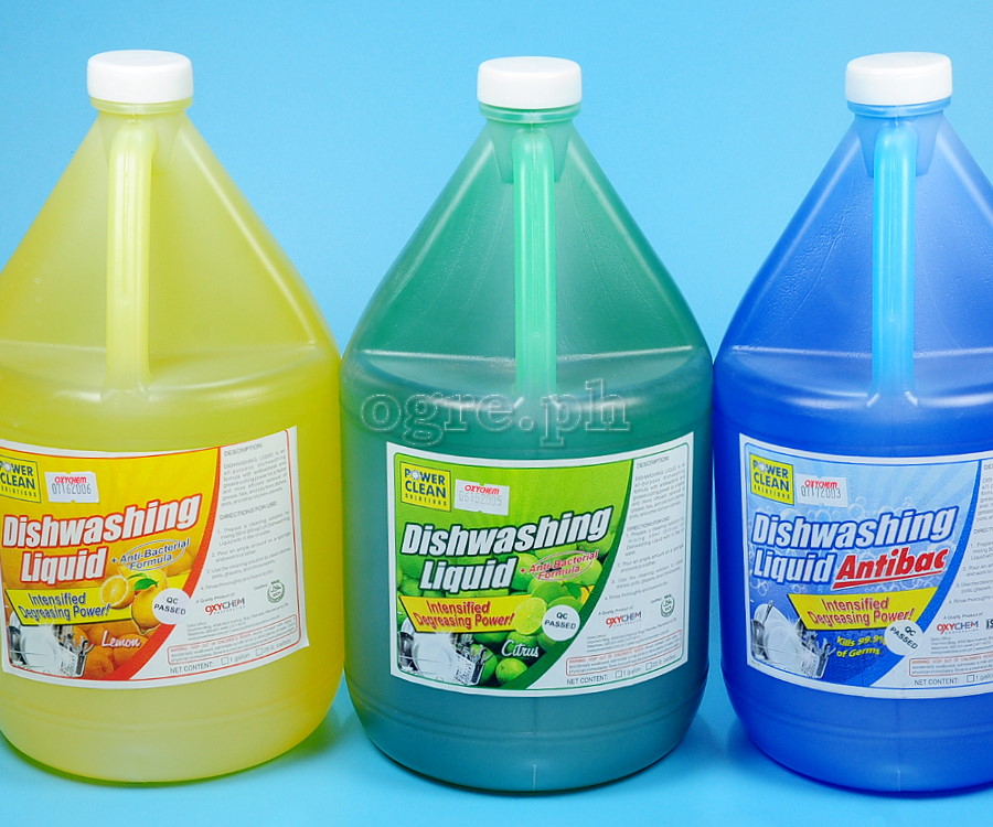 DWL-G 1 Gallon LEMON Scent Dishwashing Liquid