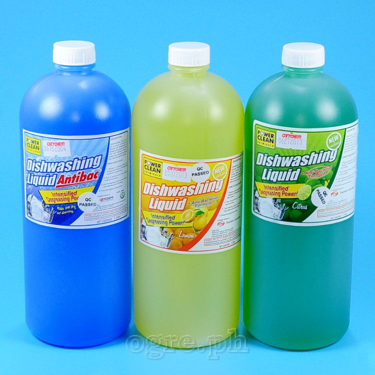 DWL-L 1 Liter Dishwashing Liquid (LEMON Scent)