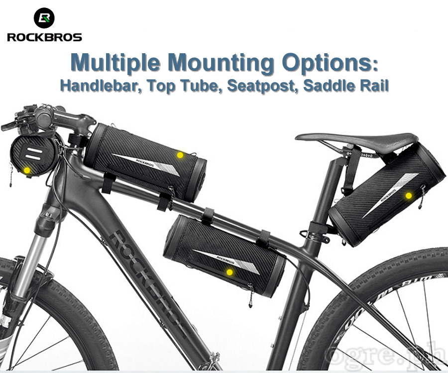 041B 2L Rainproof Handlebar / Frame / Seatpost / Shoulder Bag