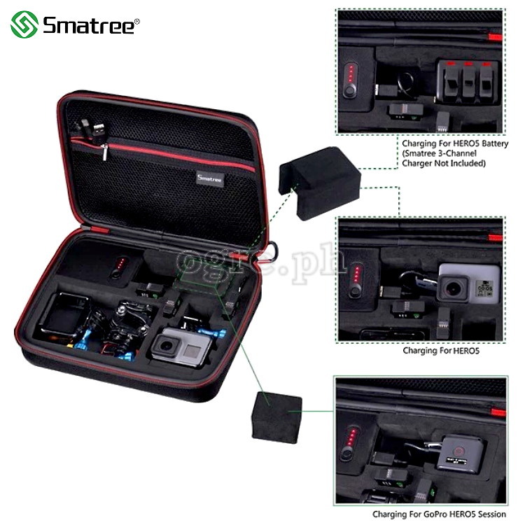 SmaCase Medium Large EVA Case with Power Bank