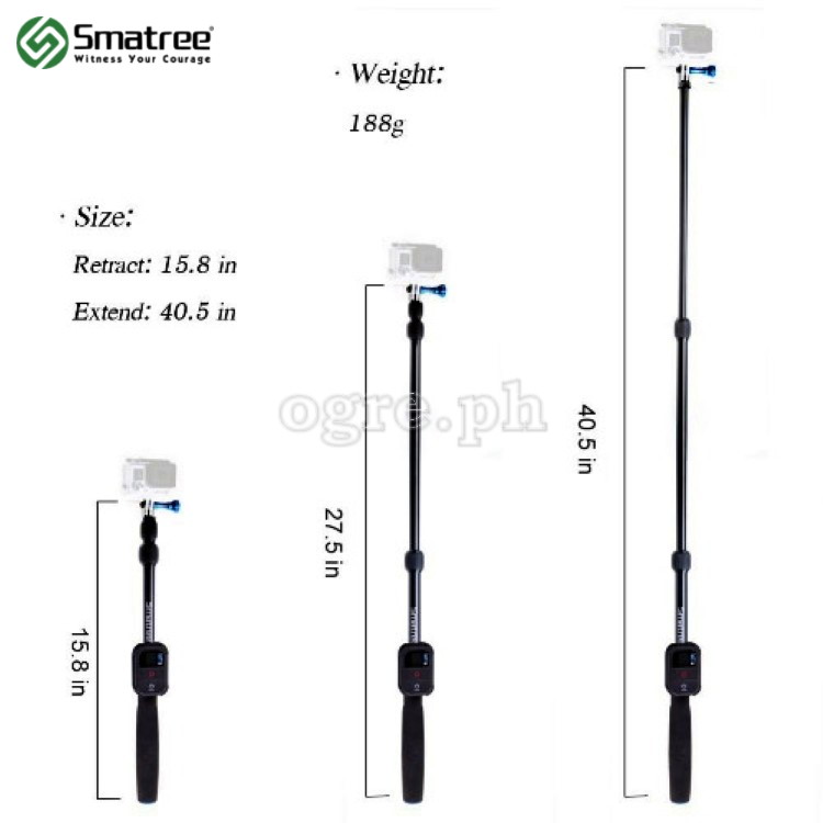 SmaPole  Aluminum Extendable Pole