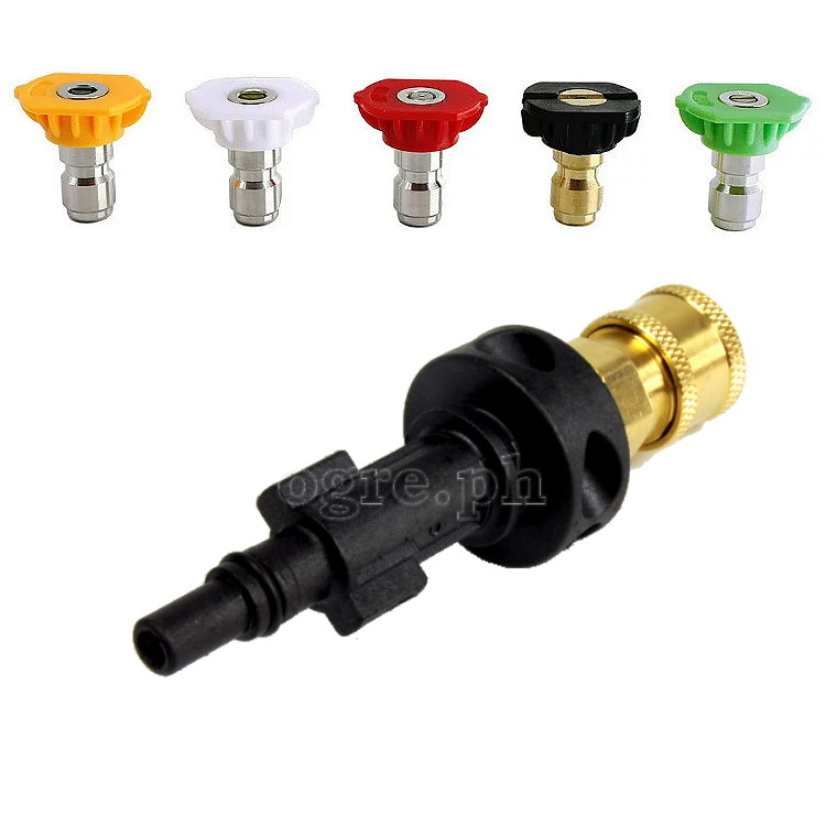 PWGAC-01 Wash Gun Adapter / Converter (Bosch/B&D to to 1/4” Quick Connect Socket)