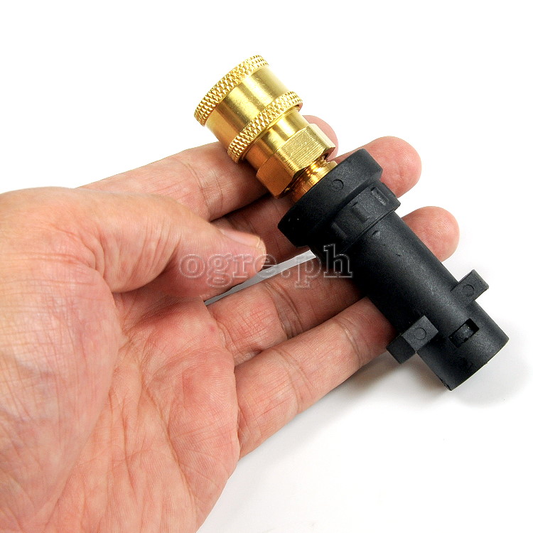 PWGAC-03 Wash Gun Adapter / Converter (Karcher K-Series to 1/4” Quick Connect Socket)