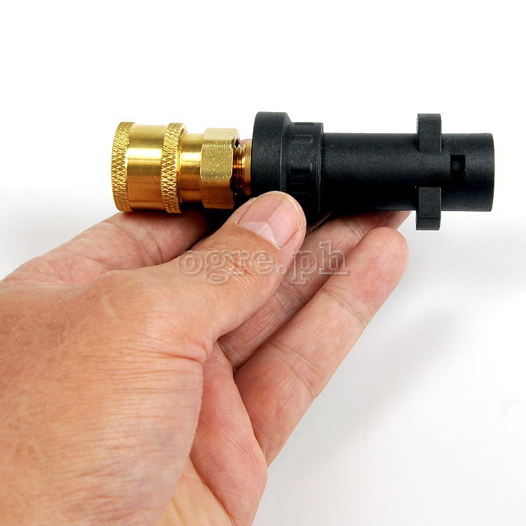 PWGAC-03 Wash Gun Adapter / Converter (Karcher K-Series to 1/4” Quick Connect Socket)