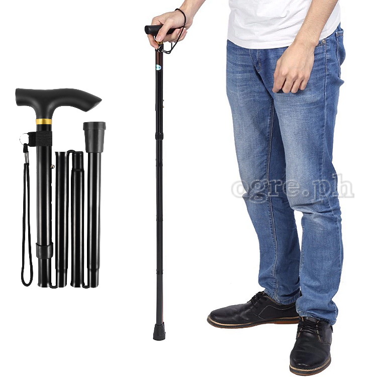 PY-GZ017 Foldable Aluminum Walking Cane