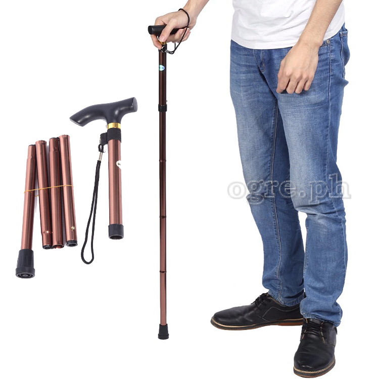 PY-GZ017 Foldable Aluminum Walking Cane