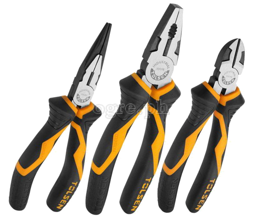 10410 Industrial 3pcs Pliers Set