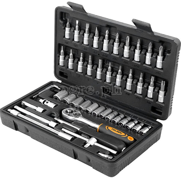 15138 46pcs 1/4″ Drive Bits and Sockets Set